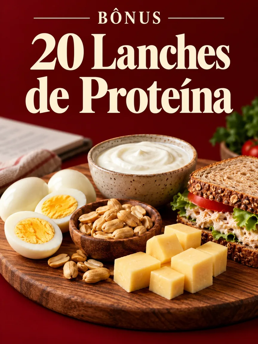 Capa do bônus 20 Lanches de Proteína
