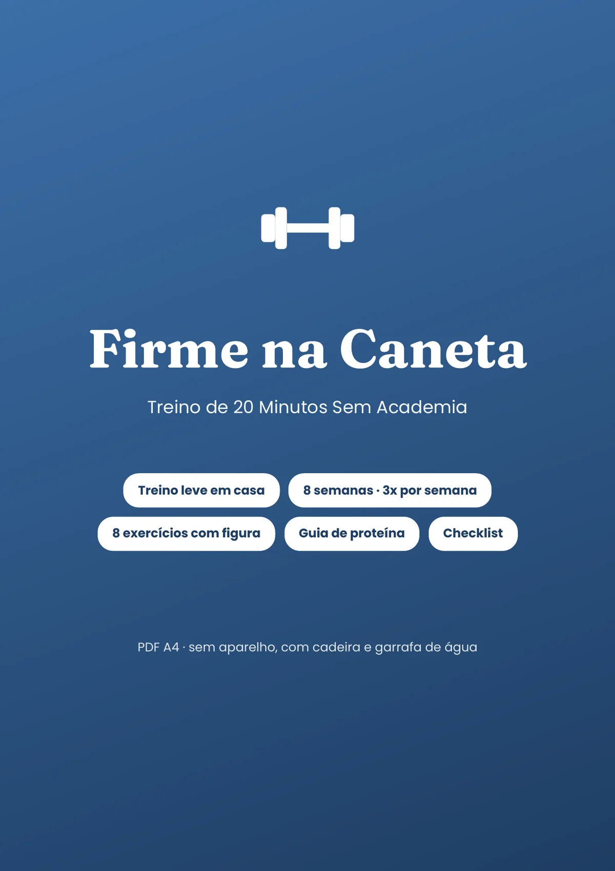 Página real do PDF Firme na Caneta: capa